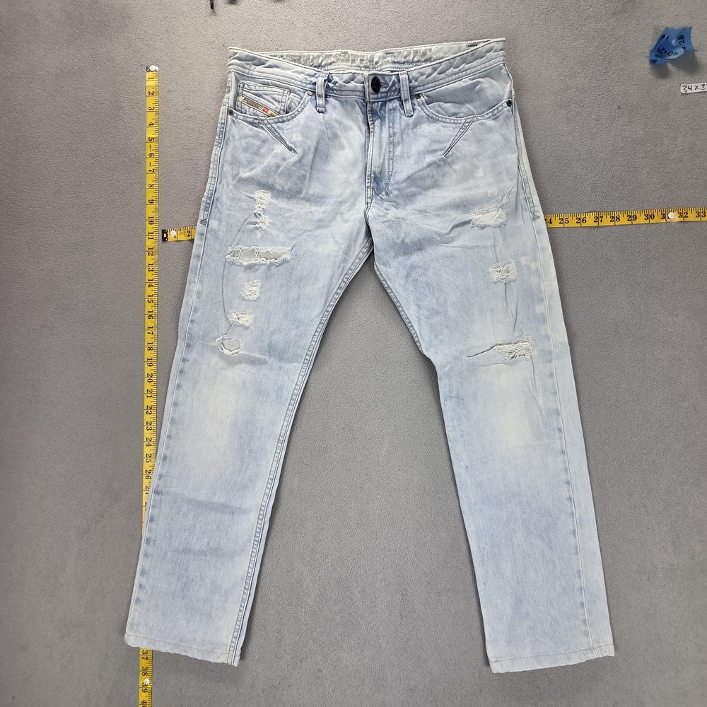 Diesel Jeans Mens 32x32 Shioner Slim Skinny Made In Italy Zip Fly 008PN